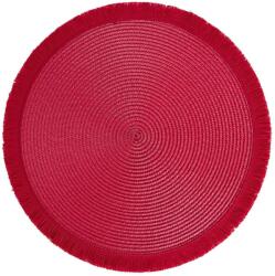 Ambition Hawai Kerek Tányéralátét - Piros - 38 cm (21218)