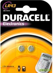 Duracell LR43 1.5V gombelem (CR) 2db