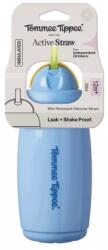 Tommee Tippee Active Straw szívószálas hőtartó pohár 266 ml 12 hó+