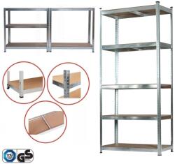 Leziter Nagy Teherbírású Polc - Acél - 150x70x30 cm (LNP15030K)