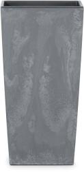 Prosperplast URBI SQUARE BETON EFFECT virágcserép, DURS225E antracit (20469)