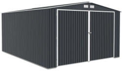  Metal Garázs 380x480 szürke - HARDMAISTER