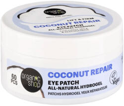 Organic Shop Természetes hidrogél szemmaszk kókusztejjel és niacinamiddal - 60db - vitaminbolt - 3 159 Ft