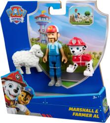 Spin Master Set de joacă Spin Master Paw Patrol - Marshall & Farmer Al (97242) Figurina
