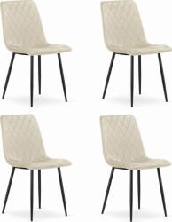 TURIN Szék - bézs bársony x 4