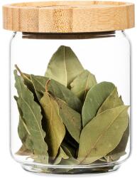 Klarstein Tárolóedény, bambusz fedéllel, 320 ml, egymásra helyezhető, légmentesen zárható (BW-10273-003) (BW-10273-003) - klarstein