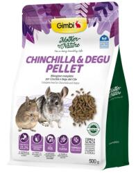  Gimbi Mother Nature Chinchilla & Degu Pellet - állateledel csincsillák és deguk számára 500 g (145843)