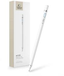 Tech-Protect Активна Писалка за Таблет и Телефон, Tech-Protect Active Stylus Pen, Бял (795787711583)