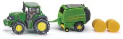 SIKU Blister - трактор John Deere с балопреса (1665)