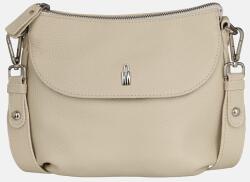 MELISSA - Krémszínű bőr válltáska