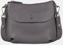  MELISSA - Szürke bőr válltáska