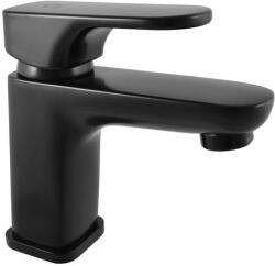 RAV SLEZÁK Mosdó csaptelep RAV SLEZÁK Yukon leeresztőszelep nélkül fekete matt YU126.0CMAT (YU126.0CMAT)