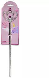 GoDan Baghetă magică de prințesă - 34 cm, argintie (ROZD1 NP)
