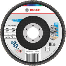 Bosch 2608626143 X451 Lamellástárcsa 125mm T29 G120 (2608626143)