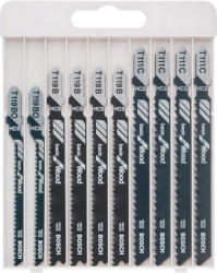 Bosch 2607010629 X-PRO 10 részes Basic for Wood szúrófűrészlap-készlet (2607010629)