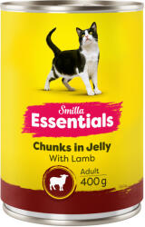 Smilla 24x400g Smilla Essentials falatok aszpikban nedves macskatáp vegyesen