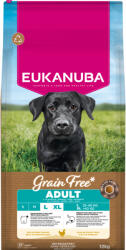 EUKANUBA 2x12kg Eukanuba Grain Free Adult Large Adult csirke száraz kutyatáp