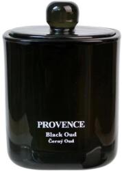 UTC Luxus illatgyertya BLACK OUD, 180 g, 25 óra égési idő 560263 (UT0351)