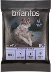Briantos 100 g Briantos Adult kacsa & burgonya - gabonamentes száraz kutyatáp