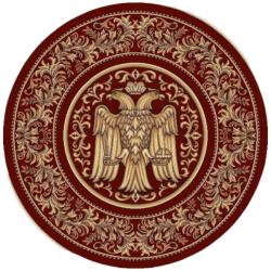Delta Carpet Covor Bisericesc Rotund, 80 x 80 cm, Rosu, Lotos 15032 (LOTUS-15032-210-O-0808) Covor