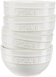 Staub Bol de masă 400 ml, set de 4, fildeș, ceramică, Staub (ST405081530) Castron