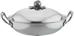 Ruffoni Wok OPUS PRIMA 30 cm, argintiu, oțel inoxidabil, Ruffoni (RUFOPB3008X)