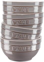 Staub Bol pentru masă 700 ml, set de 4, gri, ceramică, Staub (ST405081480) Castron