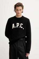 APC A. P. C. pulover de lână pull jay 9BYA-BLM06D_99X (WVBDK.H23458)