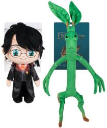 Play by Play Set 2 jucarii de plus, Play by Play, Harry Potter cu pelerina satinata 30 cm si Picket, 32 cm (N01003458_001)