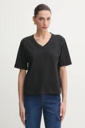 Liu Jo pamut póló női, fekete, TA5175 JS923 - fekete M