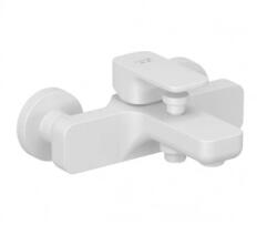 Kludi Renon egykaros kádcsaptelep zuhanyváltóval, matt fehér (KL-426915375)