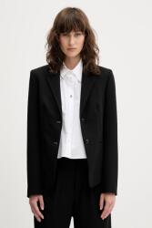 HUGO zakó fekete, sima, egysoros gombolású, 50539976 - fekete 34