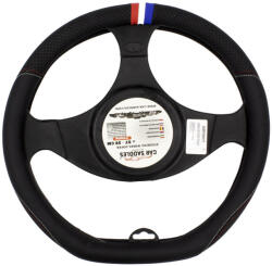 Car Saddles kormányvédő - 37-39cm - fekete/trikolor