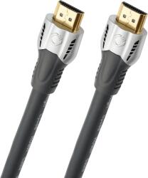 Oehlbach OB 42500 HDMI kábel 0, 75m, nagy sebességű, Ethernet, 4K/60Hz, aranyozott csatlakozó (D1C42500)
