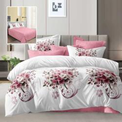Pucioasa Lenjerii de pat 1+1 gratis: Lenjerie de pat dublu, flori roz floral Lenjerie de pat
