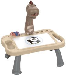 Manyuk Dinós vetítő rajzasztal tollakkal, 48 ábrával (HL2023-1)