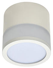 OPTONICA LED mennyezeti mélysugárzó, kör alakú, fehér ház (12W COB LED, 85 mm átm) természetes fehér (12043)