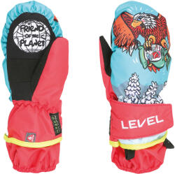 LEVEL Animal gyerek síkesztyű 0 vörös