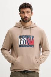 Tommy Hilfiger pamut melegítőfelső - bézs XL - answear - 25 990 Ft