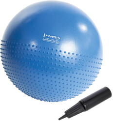 HMS Masszírozó gimnasztikai labda HMS YB03 55 CM kék