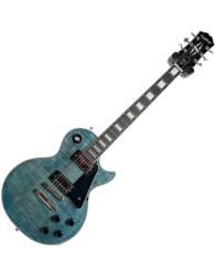 Epiphone Les Paul Custom Figured Transparent Blue