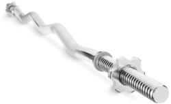 4FIZJO hajlított súlyzórúd 120 cm 5 kg szürke