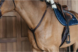 DYON Hálószövésű nyeregcipes lófelszerelés Dy'on nagyló barna