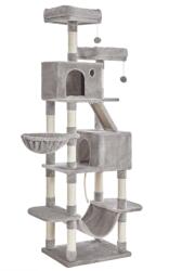 Feandrea PANTHER macskafa, 60x50x206cm, szürke Feandrea