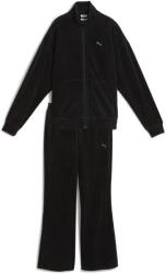 PUMA Női Futás Melegítő Együttes Velúr Relaxált Fazon PUMA S barna|fekete|zöld