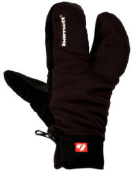 BARNETT NBG-09 Fekete 2XS 3 ujjas téli és sí softshell kesztyű 2XS fekete