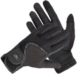 START Kezdje a Morotai lovaglókesztyűket hálóval M fekete