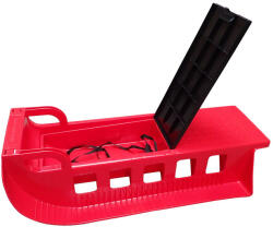 ACRA Zerge szánkó műanyag - piros (6952086)