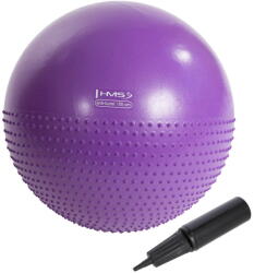 HMS Masszírozó gimnasztikai labda HMS YB03 55 CM lila