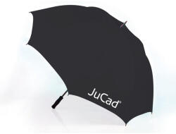 JUCAD Extra nagy, ultra könnyű, egyedi tervezésű automata esernyő fekete